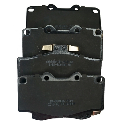 Pad de freno frontal cerámico semimetálico para automóviles japoneses OE 04465-60080 04465-35280