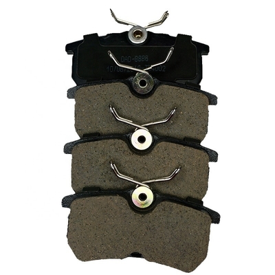 Pad de freno frontal cerámico semimetálico para automóviles japoneses OE 04465-60080 04465-35280