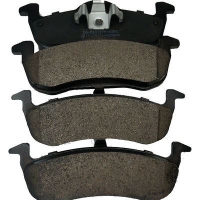 Pad de freno frontal cerámico semimetálico para automóviles japoneses OE 04465-60080 04465-35280