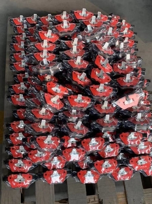 OE 0446533445 0446533440 D1222 Línea de producción completa de automóviles para pastillas de freno Toyota Camry