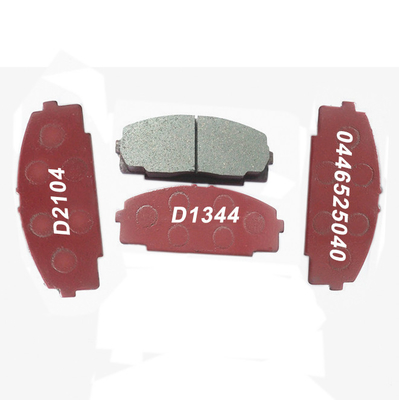 OE 04465 25040 D2174 04465 25060 Placas de freno de cerámica para Suzuk TOYOTA A618 Muestra gratuita